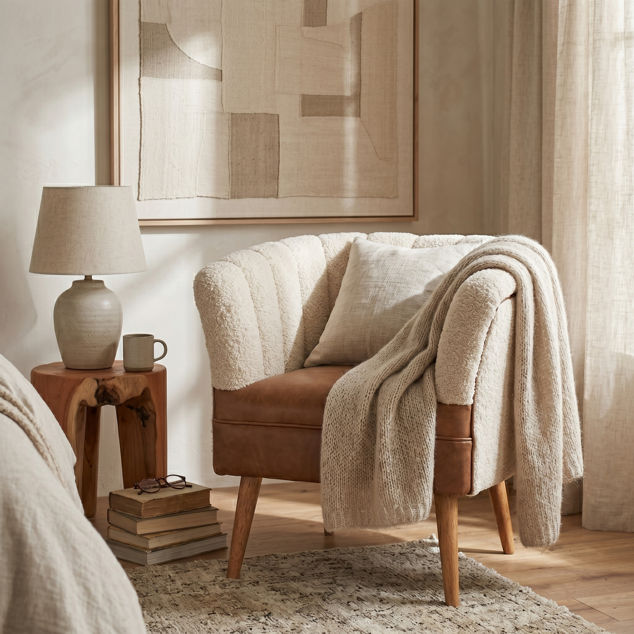 Ivy Cream Armchair