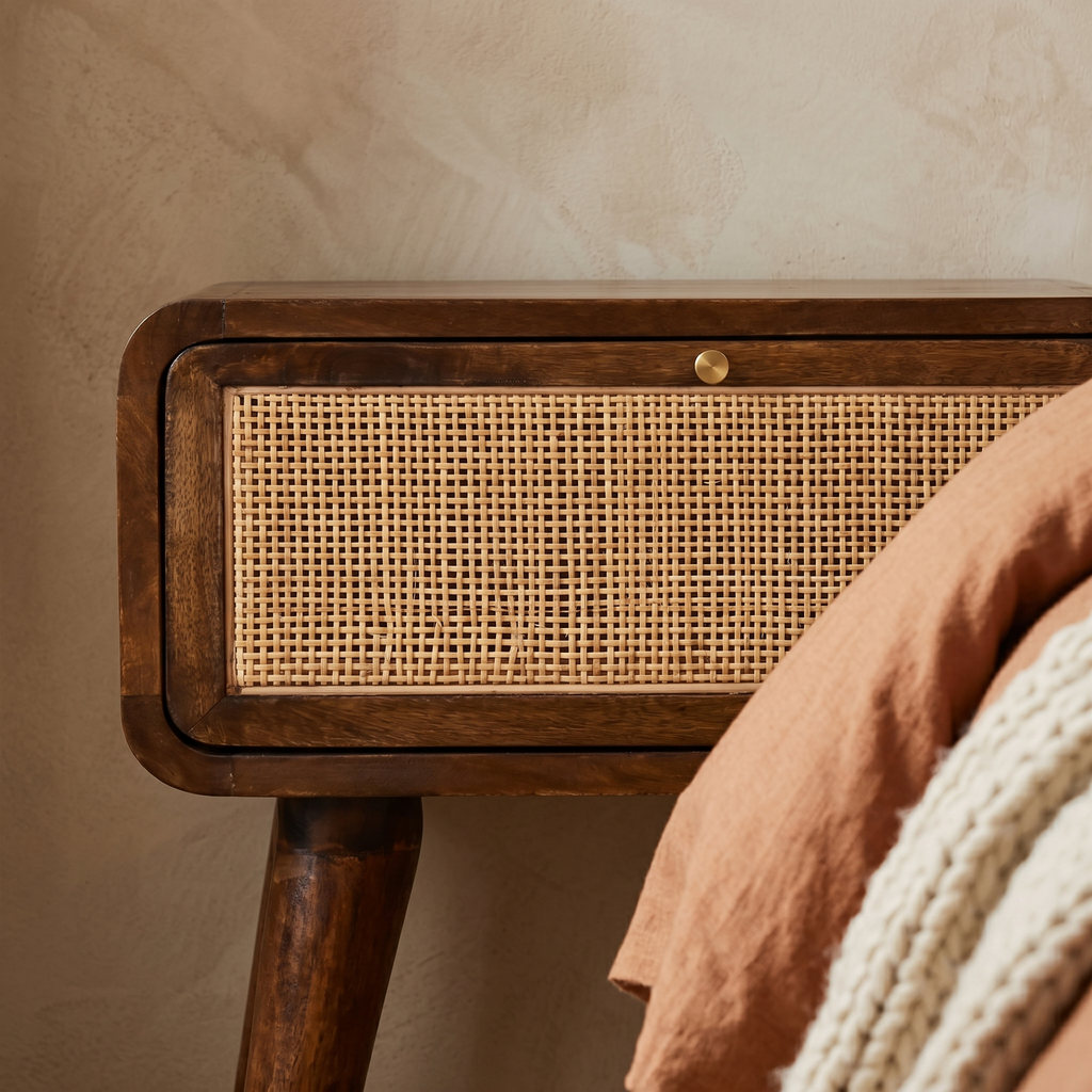 Nola Chestnut Bedside Table