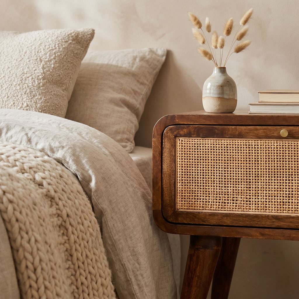Nola Chestnut Bedside Table